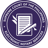 Supreme Court Electronic Notary Services seal